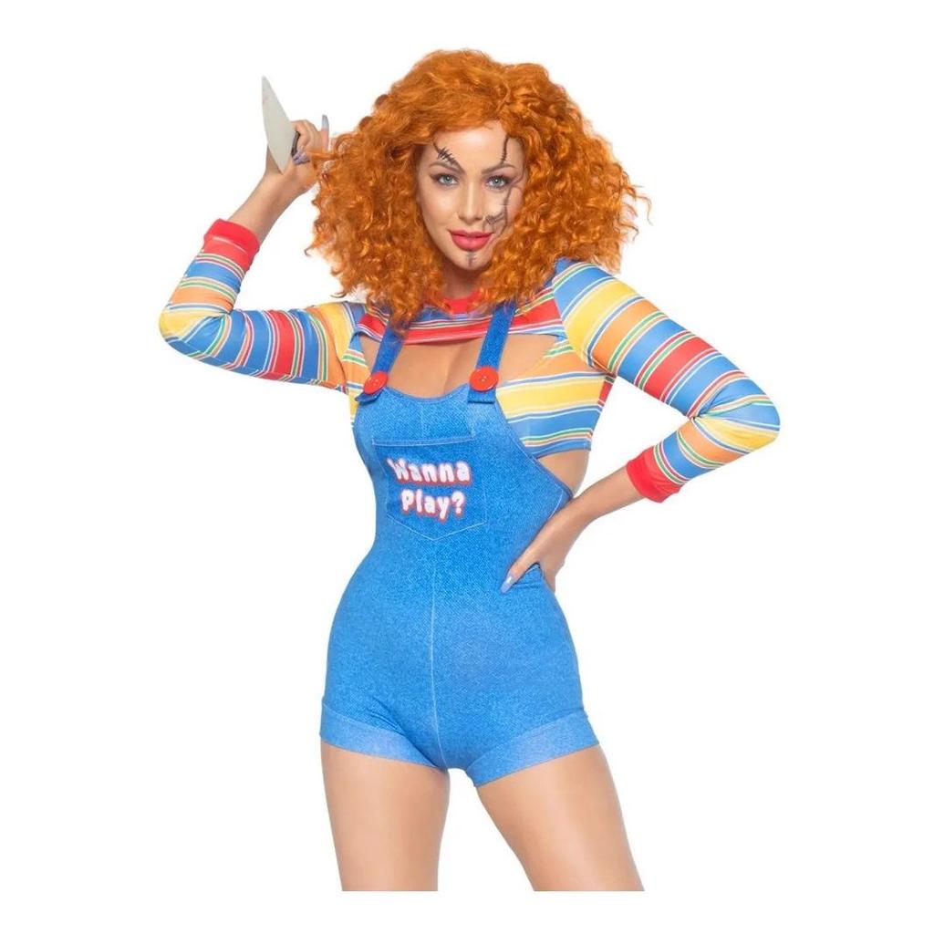 2022 Halloween Reborn Doll Harley Quinn Cosplay Costume