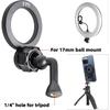 Magnetic Tripod Holder Mount Adapter for MagSafe, Magnet Phone Holder Adapter with 1/4"-20 Screw Hole for iPhone 12 13 14 15 16 Plus Pro Max All