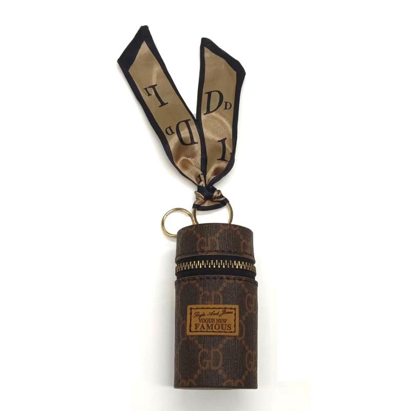 Old flower change bag new small bag pendant earphone bag mouth red envelope mini keychain bag