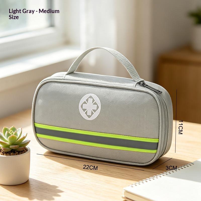 Large-Capacity Portable Outdoor First Aid Kit Household Medicine Bag Emergency Medical Tools Box For Students 1Pc