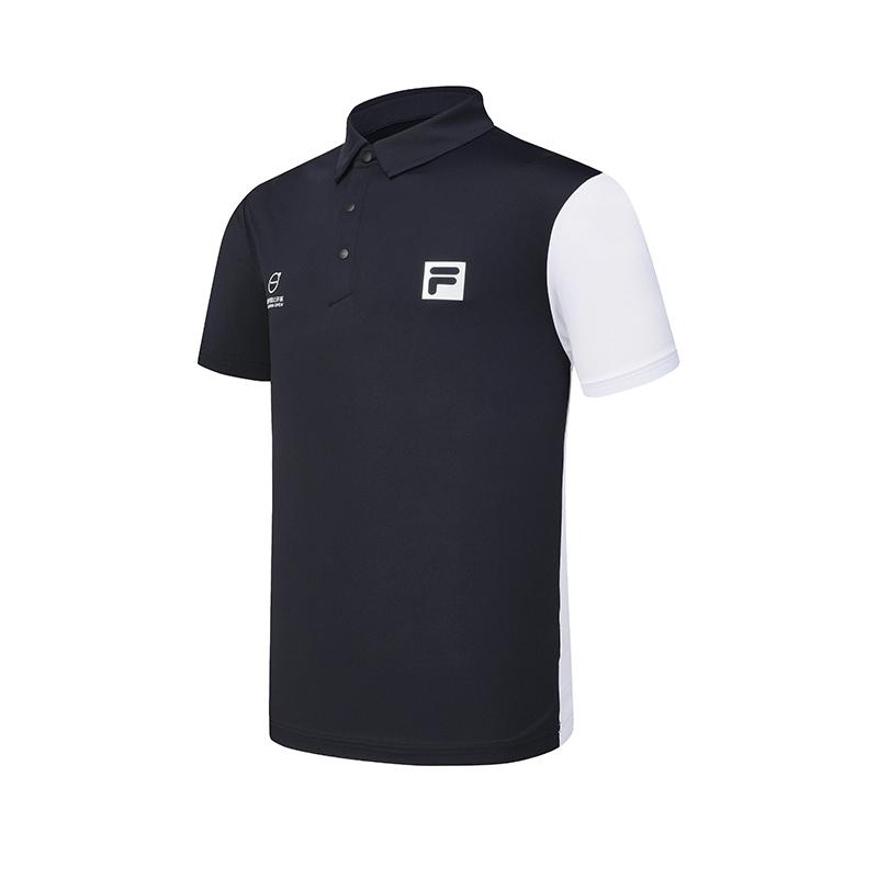 New FILA Polo Shirts Men's Legend Blue A11M425149FNV