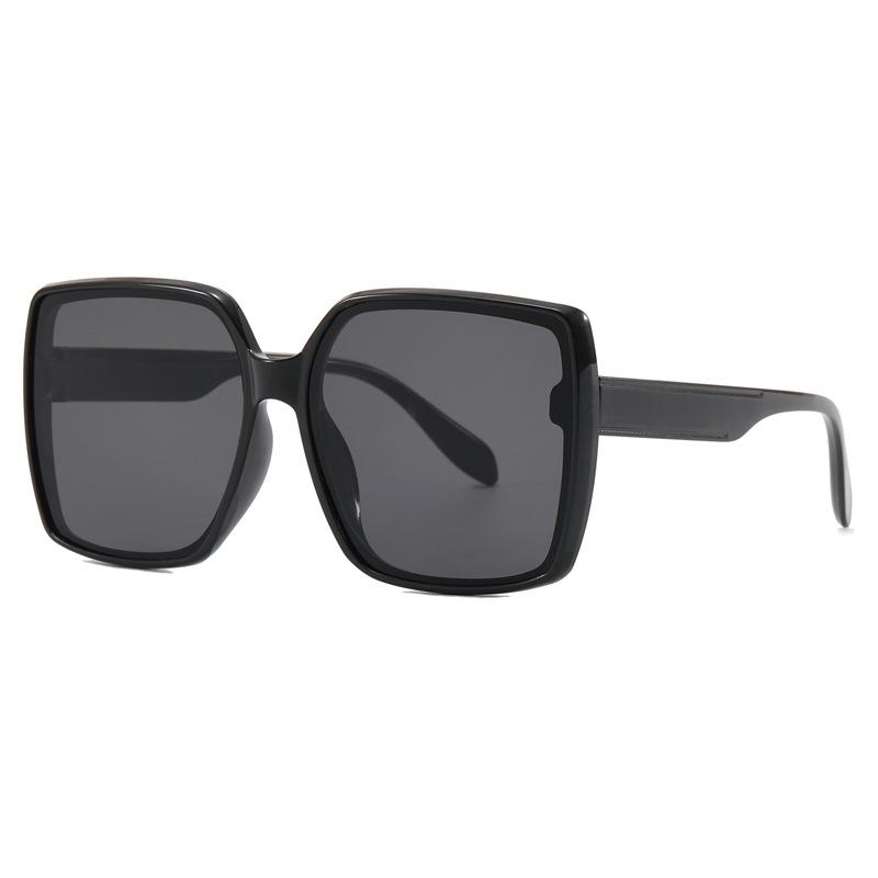 JYL TS Square Oversized Sunglasses Style Face Slimming For Street Shooting B5501