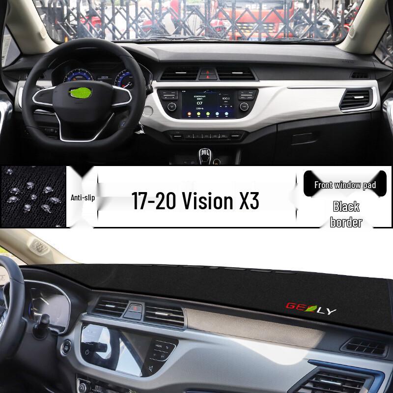 Geely Vision X3PRO Dashboard Sunshade Pad for Interior Console Modification