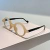 Vintage Round Glasses Men  New Fashion Blue Light Blocking Optical Frames Women Trendy Brand Design Decor Eyeglasses