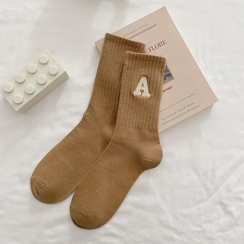 Dámské ponožky ke kolenům se žraločím vzorem - Bavlna, Proti zápachu, Univerzální, Influencerský styl pro podzim/zimu.