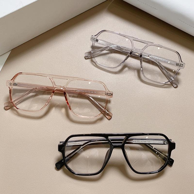 Ultralight TR90 Anti-Blue Light Large Eyeglass Frames for Prescription Glasses