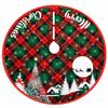 Snowman Christmas Tree Mat Snowflake Christmas Decorations Sweet Tree Base Blanket  Winter