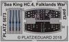 Dragon Scale Westland Sea King Falkland Islands Plastic Model Kit with Etched Parts 1/72 WS-61 HC.4 (DR30TH-15)