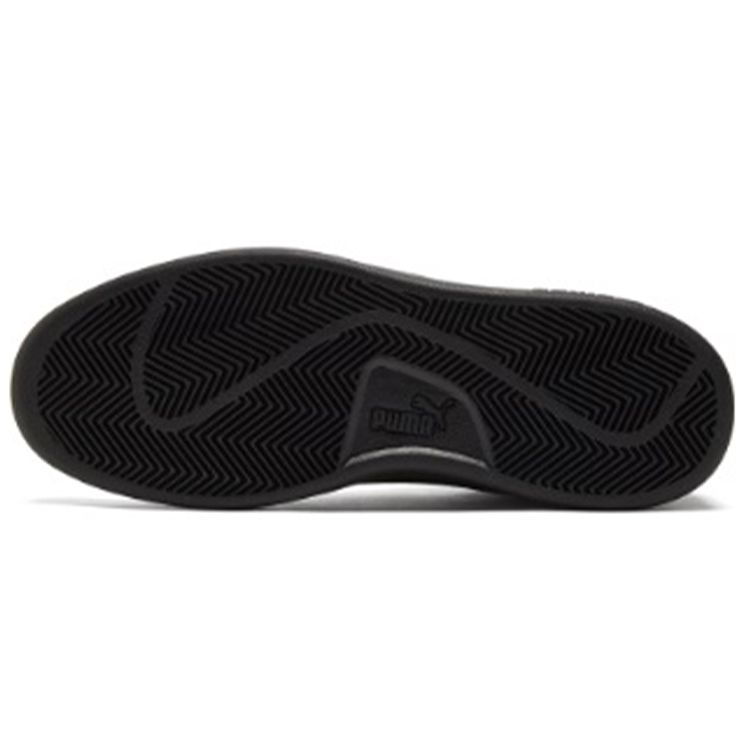 Puma Smash V2 Mid Winter Unisex Black Team Gold 375870-02