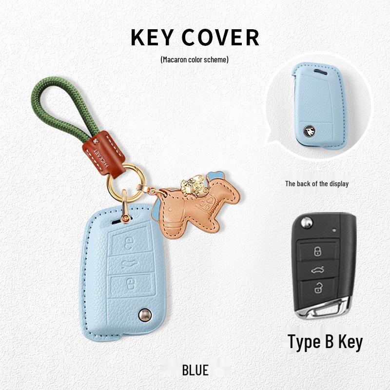 Compatible Key Cover for Skoda Rapid, Fabia, Kamiq, Karoq, Kodiaq