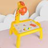 Multifunctional LED Projector Painting Board Giraffe Painting Desk  Educational Learning