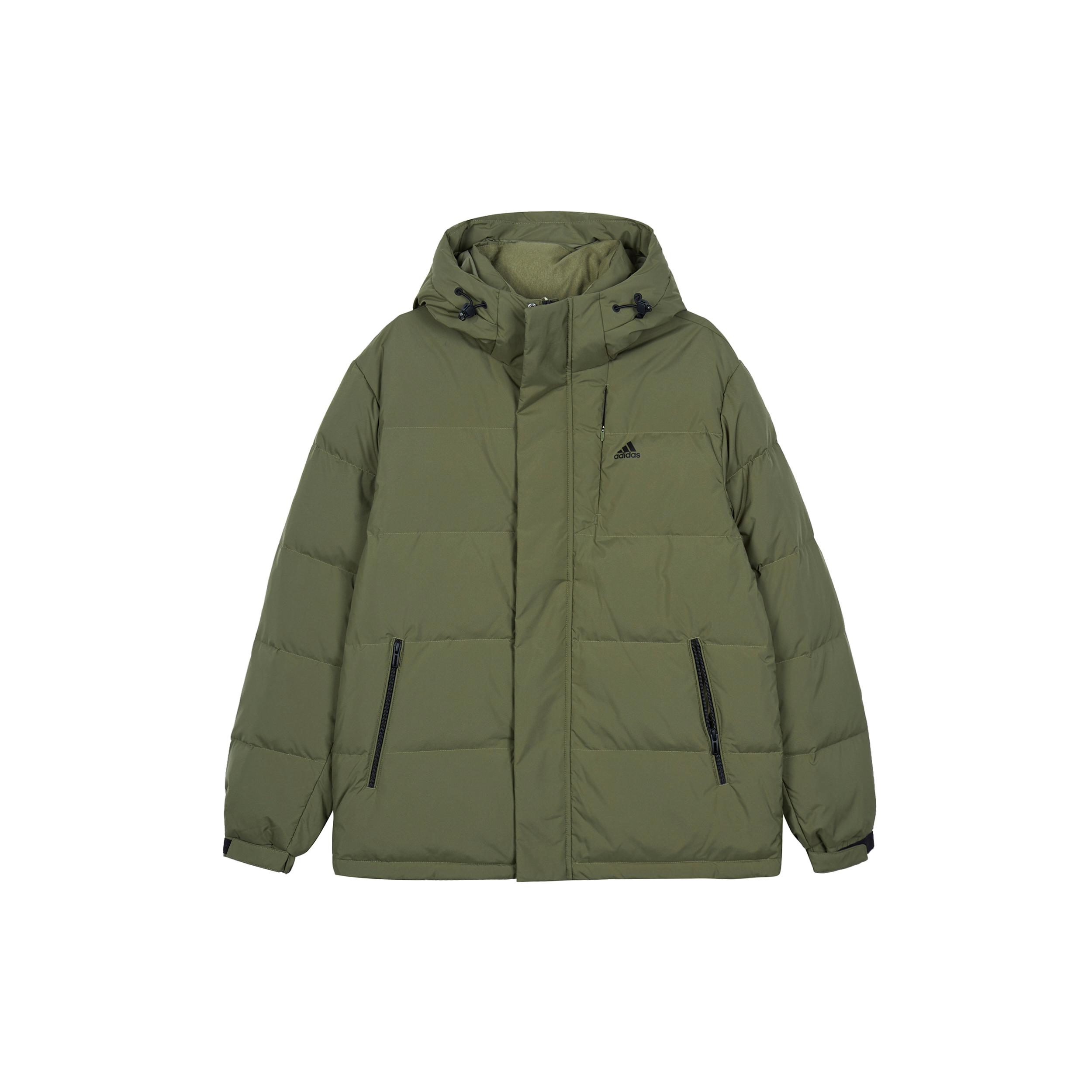 

Новая пуховая куртка Adidas мужская Strata оливково-зеленая IW0781 XS