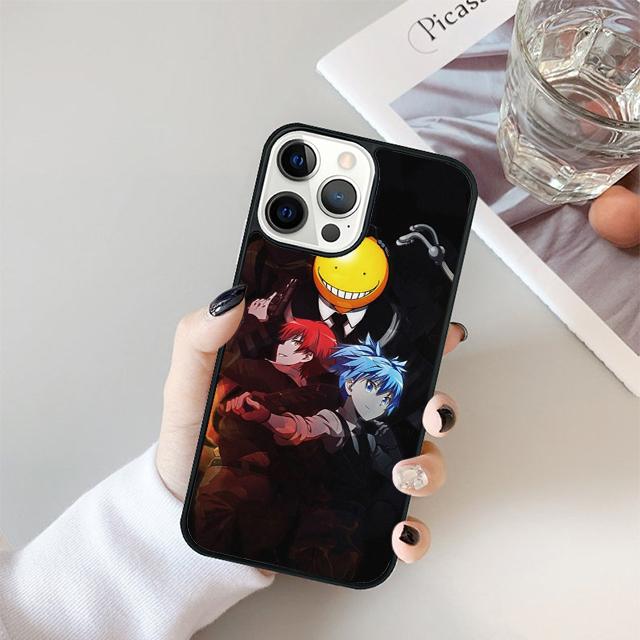 Shiota Nagisa Ansatsu Kyoushitsu Phone Case For iPhone 17 Air 16 16e 15 14 plus 11 12 13 Pro max Soft Shell Cover coque