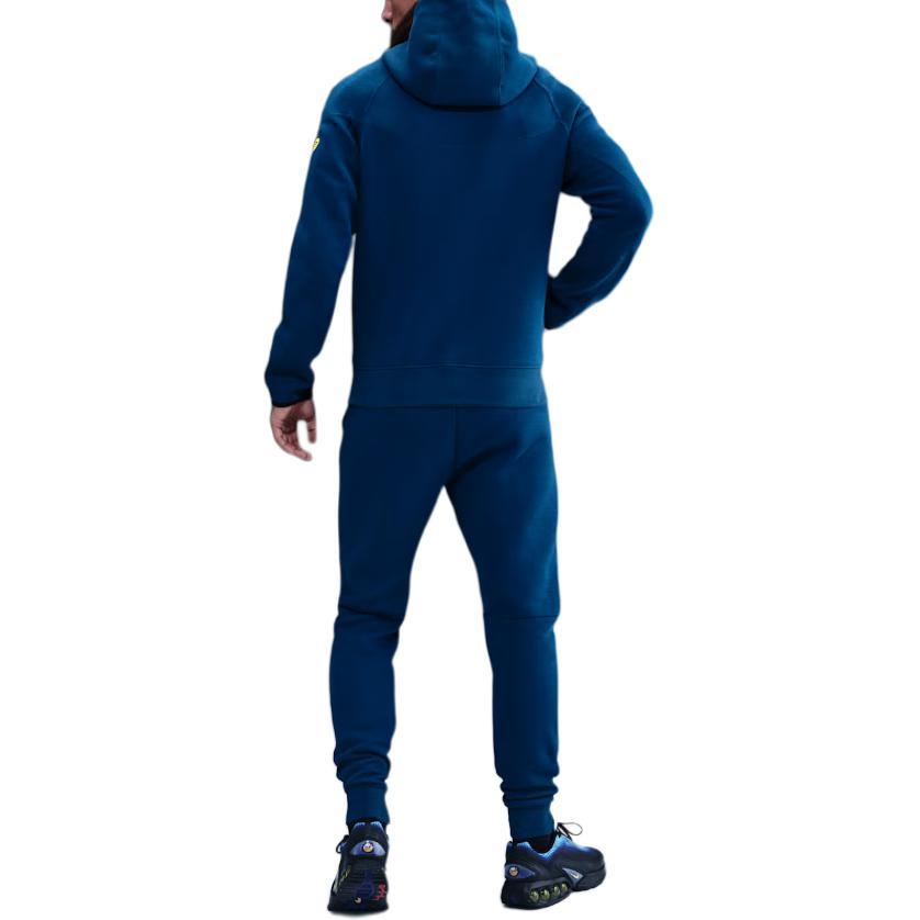 Nike Giacca a Zip Intera in Pile da Calcio Nike da Uomo Fc Barcelona Tech Windrunner Quarta Divisa FZ1274-432