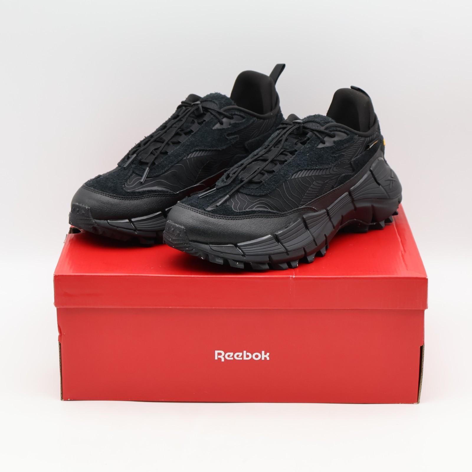 100254702 Reebok Zig Kinetica 2.5 Edge Black Grey (Men s) 4