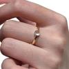 Simple and New In Charm Rings Chinese Style Natural Chalcedony Ice Transparent Glossy Small Round Beads Ring Jewelry Gifts