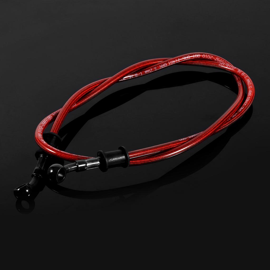 50cm ‑ 120cm Motorcycle Braided Steel Brake Clutch Oil Hose Line Pipe Colorful
