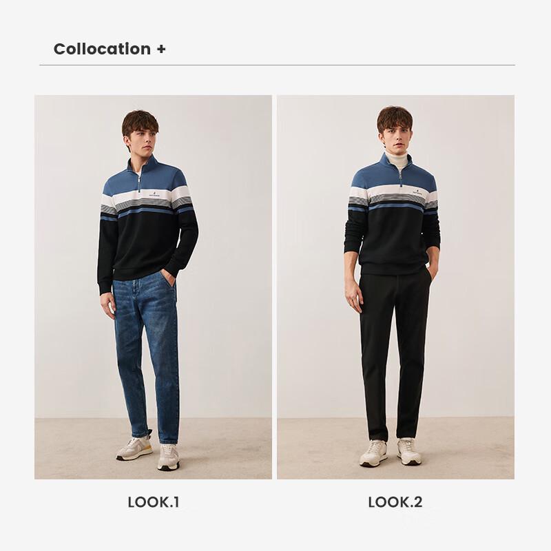 Navigare Men's Half-Zip Eco-Friendly Sweatshirt