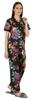 Inkmeso Women  s Classic Short Sleeve Shirt and Pajama Pants Loungewear 2 Pc PJ Sleep