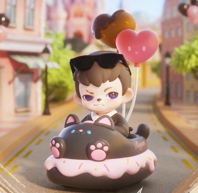 Rayan 5 Generations Date With Me Series Blind Box Mystery Box Toys Cute Action Anime Figure Kawaii Model Gift