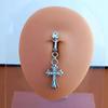 No Piercing Belly Button Clamp Easy To Wear Navel Rings Comfortable Women Body Adornment For Parties And Daily Wear