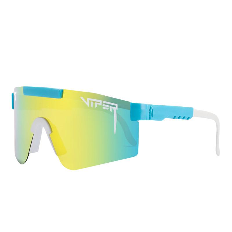 Fashionable Pit Viper Outdoor Sunglasses With Polarized Lenses And Windproof Design For Enthusiasts