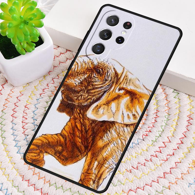 Elephant-Sepia Phone Case for Samsung Galaxy Note 10 Pro S26 Ultra S23 S24 FE S25 S21 S22 PLUS Shockproof Cove
