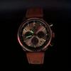 Luxury Mens Watch Fashion Leather Luminous Calendar Business Man Watch Waterproof Chronograph Gold Quartz Watches for Men
