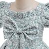 Sukienki dziecięce dla dziewczynek elegancka suknia ślubna księżniczki dzieci w stylu Vintage suknia wieczorowa bal bożonarodzeniowy Vestidos 3 8 10 lat
