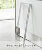 Yamazaki Plastic Bag Stand, White, Approx. W24 x D31 x H48cm, Tower 6340