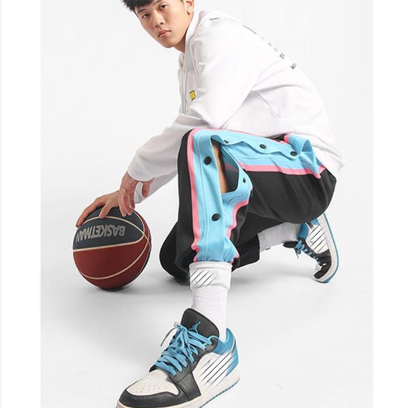Botones Pantalones De Basket Hombre Pantalones De Basquetbol Con
