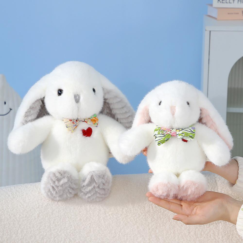 Plush Bunny Toy With Soft Polyester Filling For Comforting Kids And Sleep Support