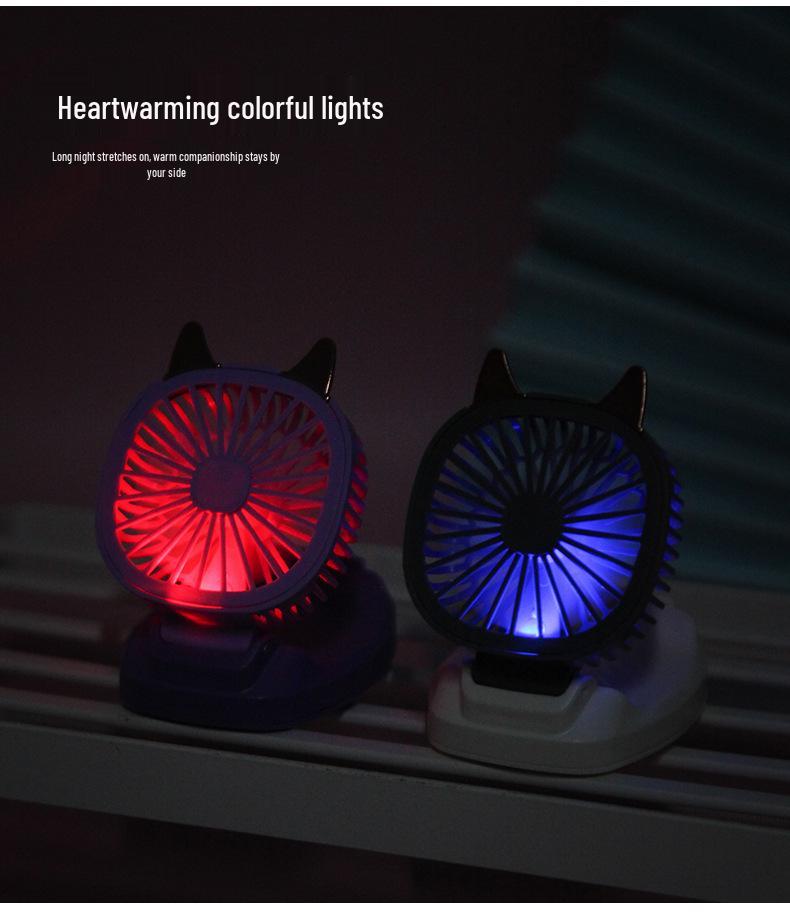 Children's Cartoon USB Portable Folding Wristband Fan – Perfect for Children’s Day Gift