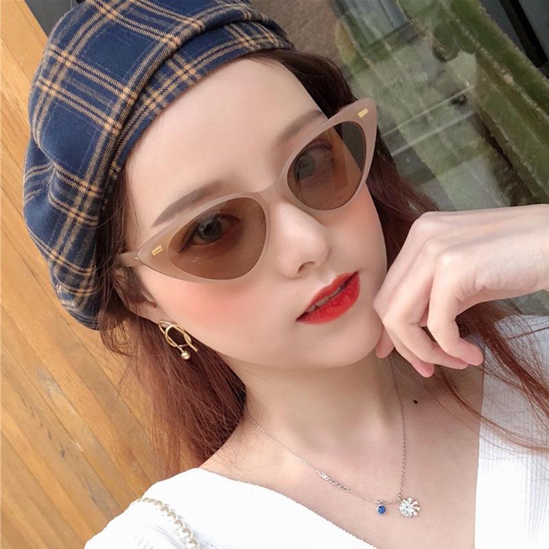 Vintage Cat eye Sunglasses Women Sexy Retro Small Cat Eye Sun Glasses Brand Designer Colorful Eyewear For Female