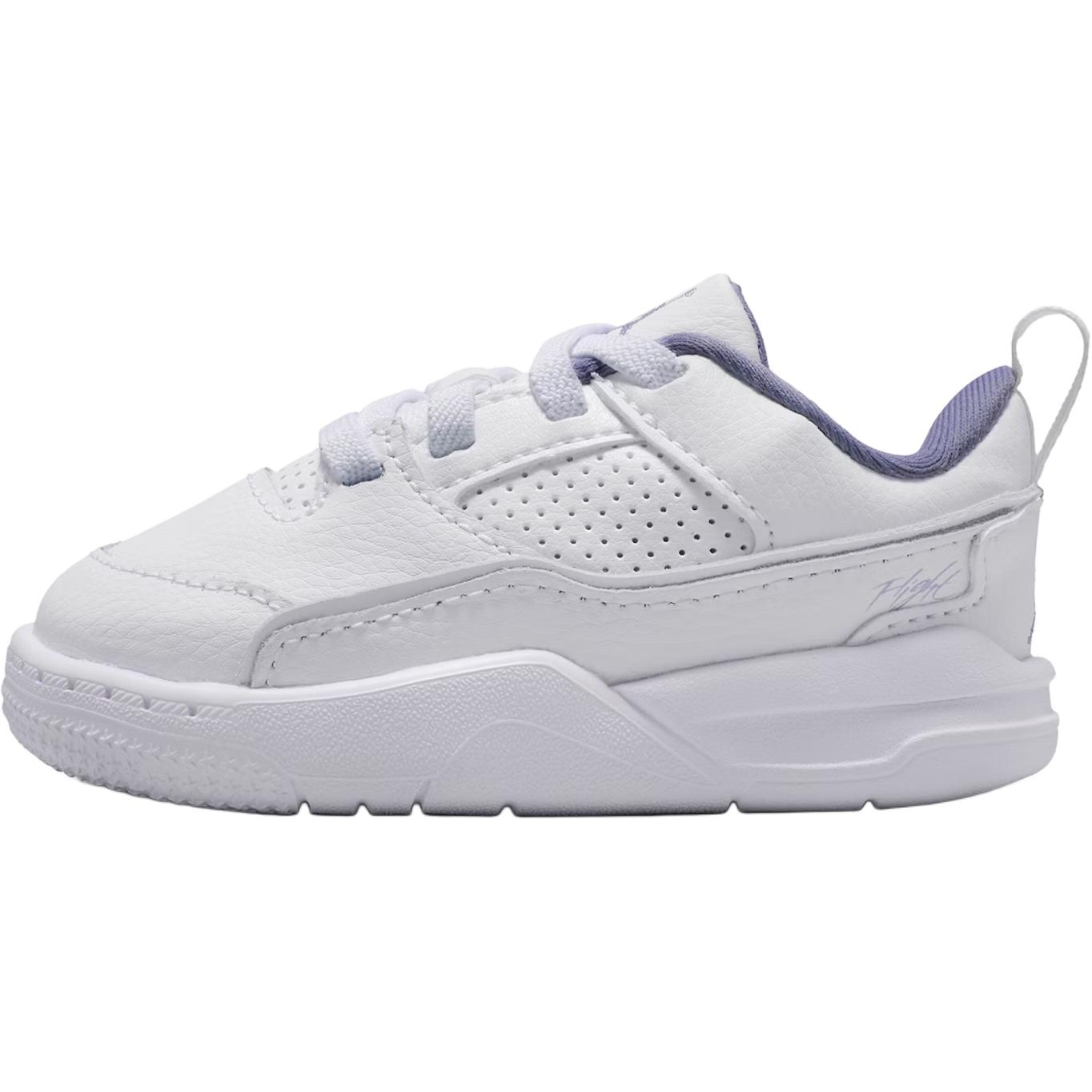 

Air Jordan Flight Court TD Белые Пыльно-аметистовые Детские Кроссовки HF3331-115 27