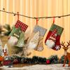 Boże Narodzenie Boże Narodzenie Skarpetka Świąteczna Śmieszne Torby na Prezenty Eleganckie Ozdoby Świąteczne Świąteczna Atmosfera 20x15x10.5cm