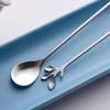 6 Pack Tableware Dessert Spoons Stirring Spoon for Kitchen Stirring Mixing Sugar