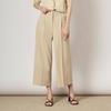 Bcbg Tuck Wide Back Banding Pants B4m3p306