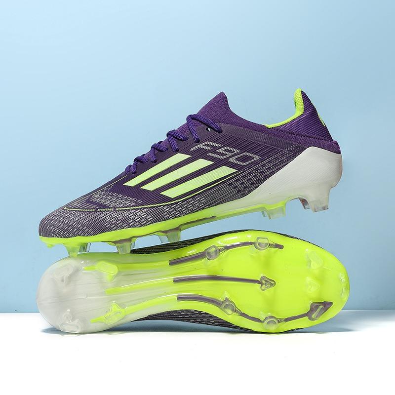 World Cup new youth football shoes student grass long nails men's and women's broken nails green shade training shoes