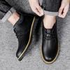 Fashion New Retro Mens Boots Classic Outdoor Leather Work Boots Luxury Brand Men Casual Shoes British Tooling  Footwear