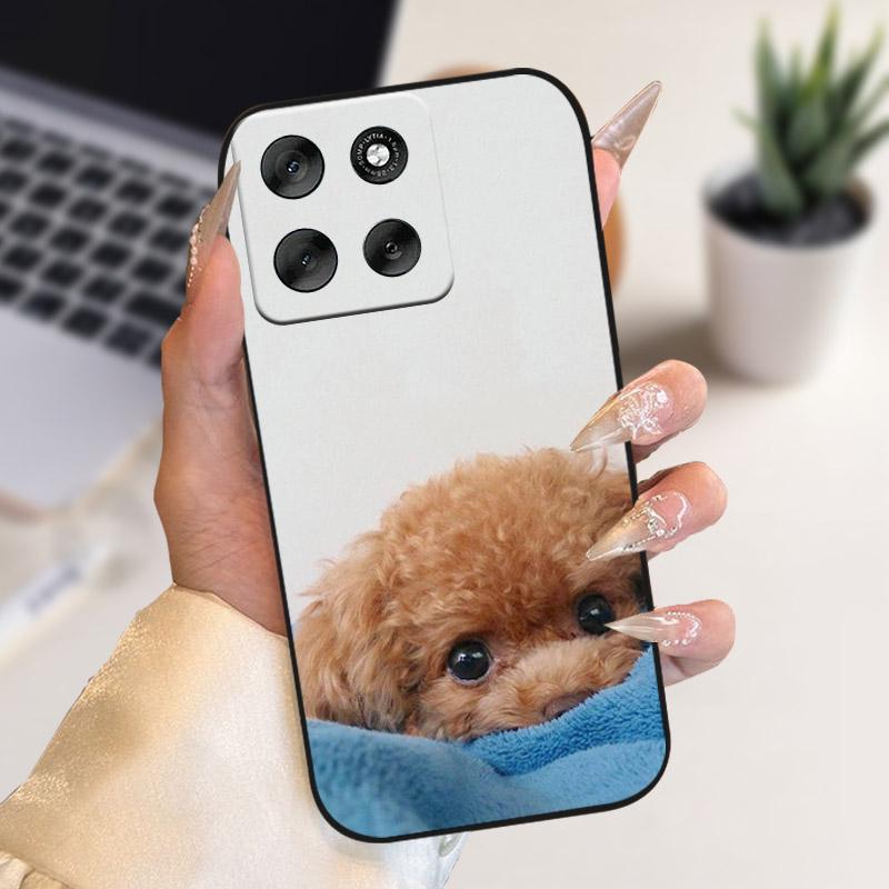 

For Motorola Moto G56 5G MotoG66j MotoG66y Case Animals Painted Silicon Soft TPU Bumper For MOTO G66j G66y MotoG56 Protect Cover For MOTO G66y