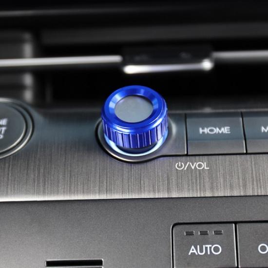 Aluminum Air Conditioner Switch Knob Cover For Hyundai Kona 24 2025 Accessories