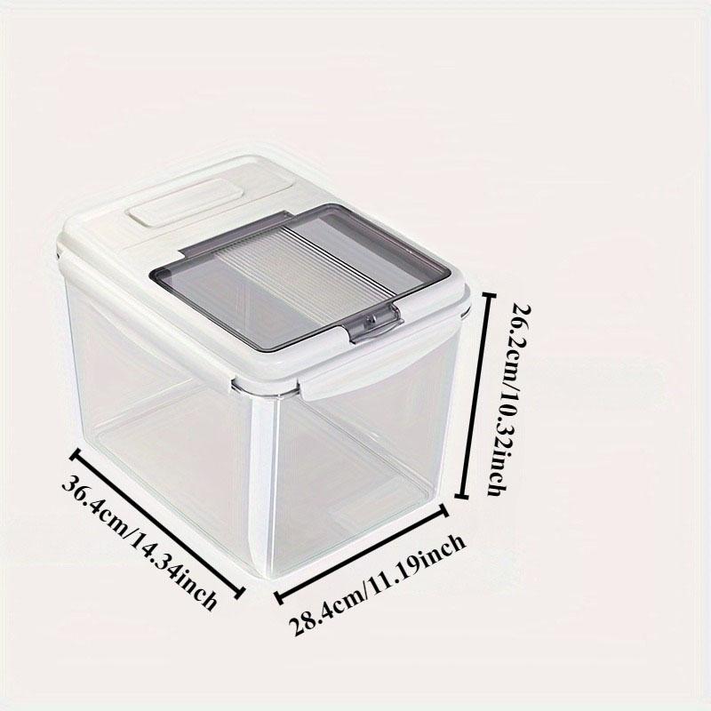 Kitchen storage rice containers Insect-proof and moisture-proof grain sealed jars with LIDS Kitchen containers