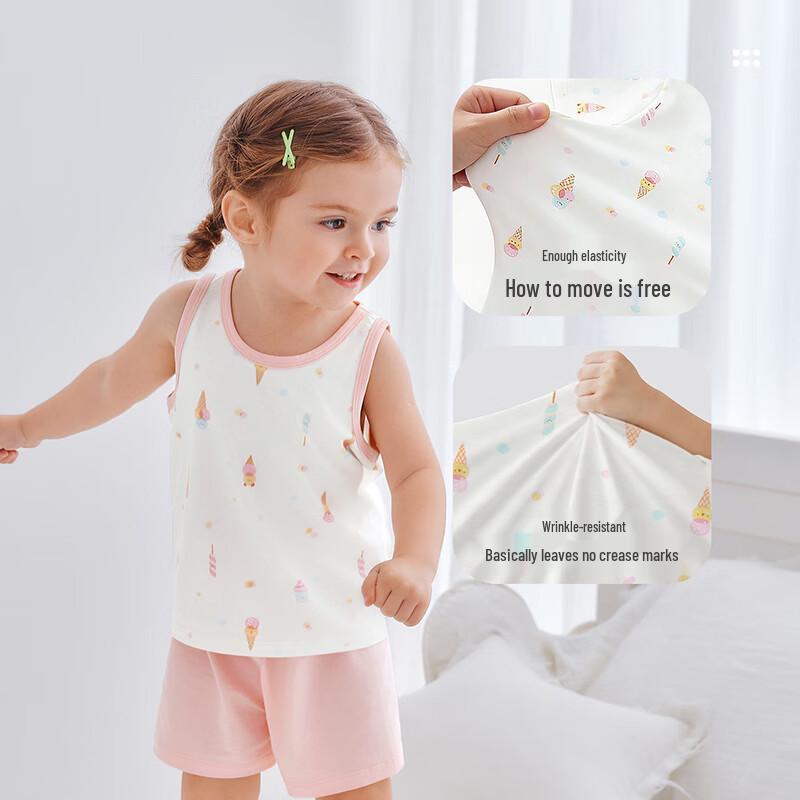 Rabby Kids' 2-Pack Breathable Sleeveless Summer Vest