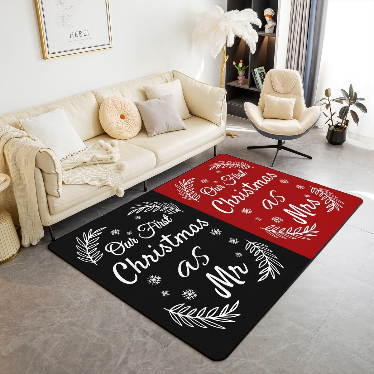 

Erosebridal Black and Teal Rose Area Rug 3x5 Romantic Floral Rug,3D Roses Carpet for Women Girls Bedroom Kitchen,Wedding Valentines Day Deco 160cm x 200cm