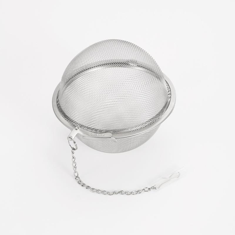 304 stainless steel seasoning balls, household tea infuser filter net, marinade pot, soup, stew, meat, seasoning box, hot pot seasoning filter balls