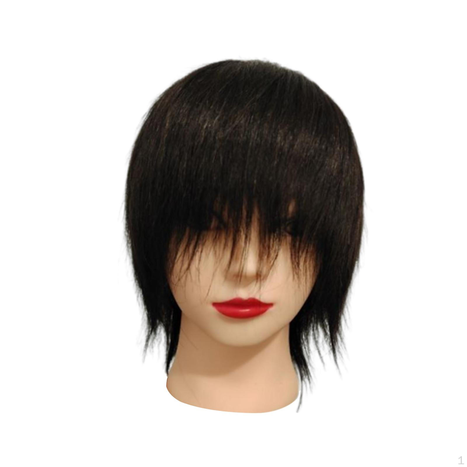 

Манекен для волос Голова Салонная укладка Упражнения Модель парикмахера 48cm