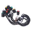 Durable Atv Motorcycle Dual Sport Quad Start Horn Kill Off Stop Switch Button Motorbike Accessories Control Handle Switches