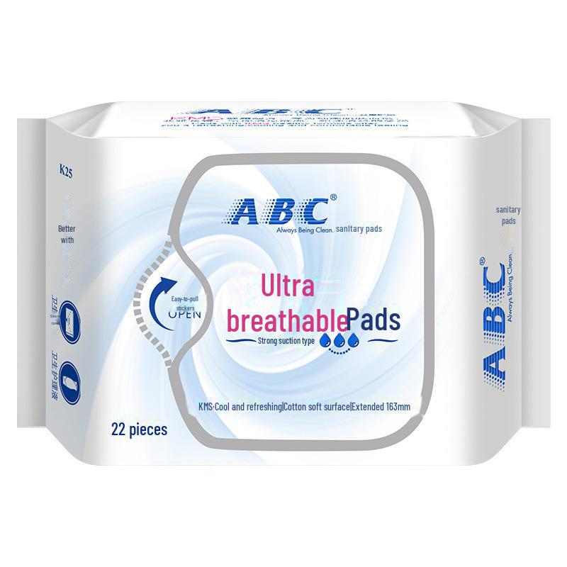 Șervețele sanitare ultra-subțiri pentru zi și noapte ABC cu tehnologie K11K12 - Gamă completă.