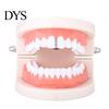 Teeth Protector Braces Heart Shape Cubic Zirconia Men Women Decoration Hip Hop Vertical Stick for Halloween Jewelry